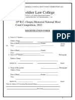 Moot Registration Form