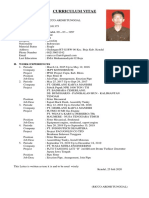 Curriculum Vitae: I. Personal Data