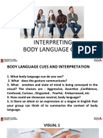 Session-Silent-Communications-Ppt-Ii-Body Language Cues and Interpretation-Ii