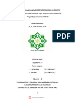 Pengembangan Dan Implementasi Kurikulum 2013