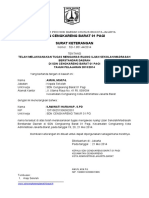 Surat Keterangan Telah Melaksanakan Tugas Mengawas US