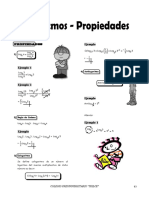 IV BIM - 5to. Año - ALG - Guía 2 - Logaritmos - Propiedades