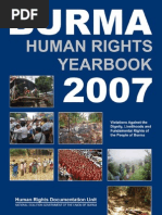 BURMAYEARBOOK2007 | PDF | Refugee | Myanmar