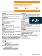 EQAS Immunoassay (Monthly) Program External Quality Assurance Services