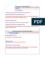 Planning For Theoretical Problems