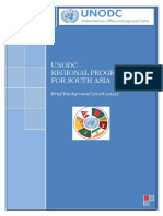 Unodc Regional Programme For South Asia: Brief Background (2018-2021)