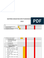 MATRIKS KEGIATAN KKN PUSKESMAS PENUJAK Jadi