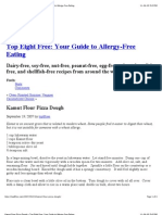 Kamut Flour Pizza Dough Top Eight Free: Your Guide To Allergy-Free Eating