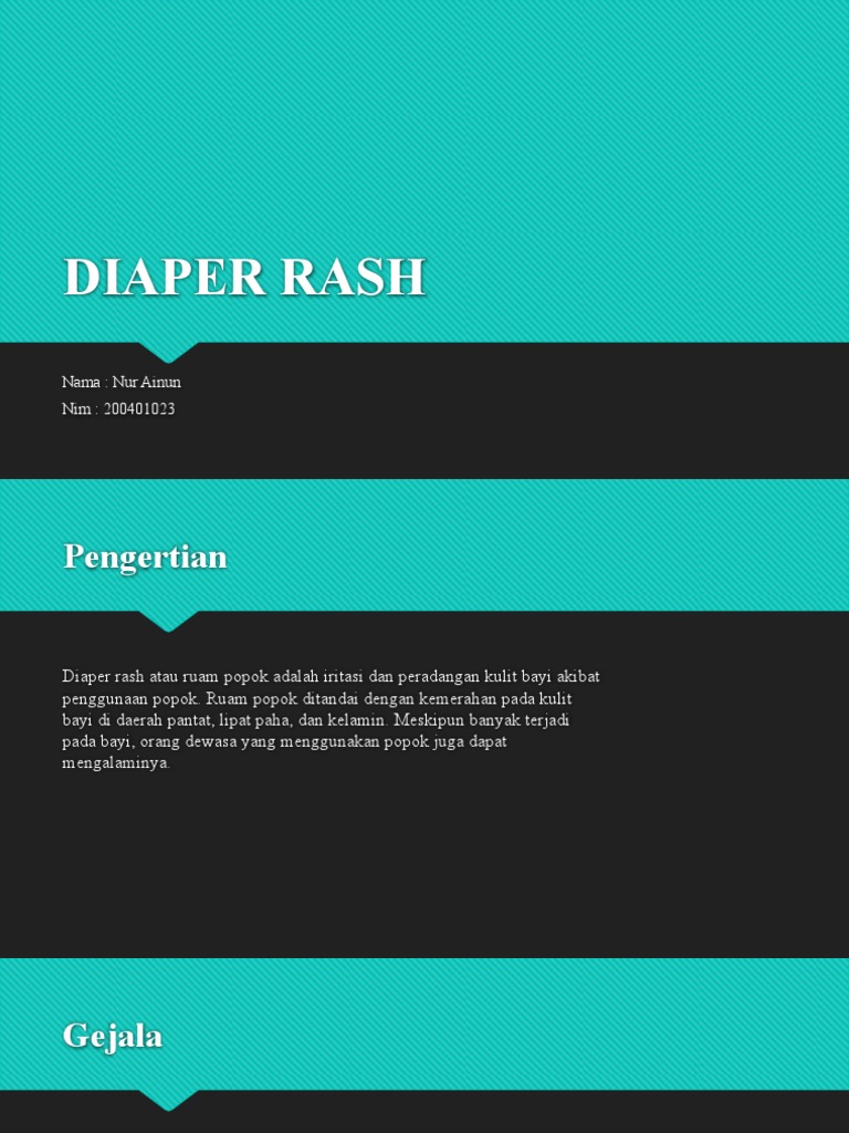 Diaper Rash PDF