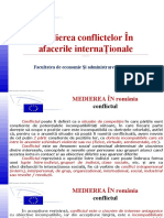 Medierea in Romania - Analiza Conflictului