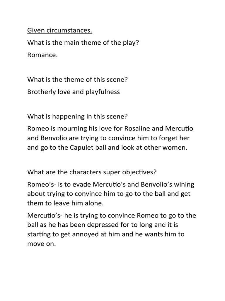 Given Circumstances PDF