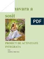 proiect de activitate inegrata 20.02.2022, Primavara a sosit, Malaescu Denisa