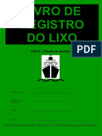 Livro Registro Lixo Parte I