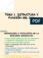 T. 3. Estructura y Función de Los Ácidos Nucleicos.