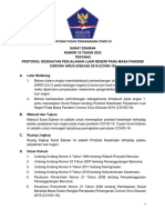 Se Ka Satgas Nomor 19 Tahun 2022 Tentang Ketentuan Perjalanan Orang Dalam Negeri Pada Masa Pandemi Corona Virus Disease 2019 (Covid 19)