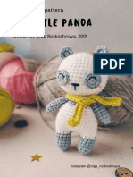 Little Panda: Crochet Toy Pattern