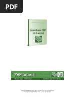 Download Php Tutorial by tyke729 SN57598253 doc pdf
