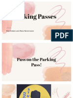 Parking Passes - Maia and Bre