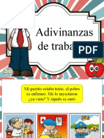 Adivinanzas de trabajos