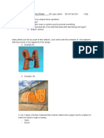 tayea popillion - 3d logo research sheet