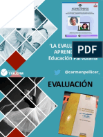 La Evaluación Del Aprendizaje en Educación Parvularia