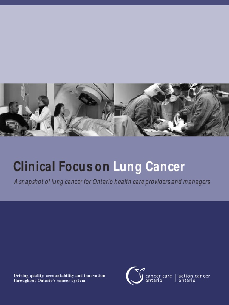 Lung Cancer Report | PDF | Lung Cancer | Non Small Cell Lung Carcinoma