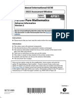 Further Pure Mathematics: Pearson Edexcel International GCSE