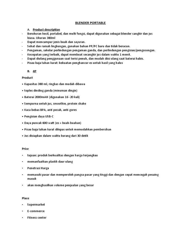 Blender Portable PDF