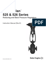 Masoneilan 525 & 526 Series: Reducing and Back Pressure Regulators