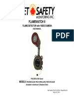 Manual Flamewatch II Flame Detector Video Camera Rosemount en 71576