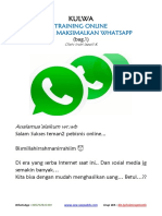 Rahasia Maksimalkan WhatsApp Bag1