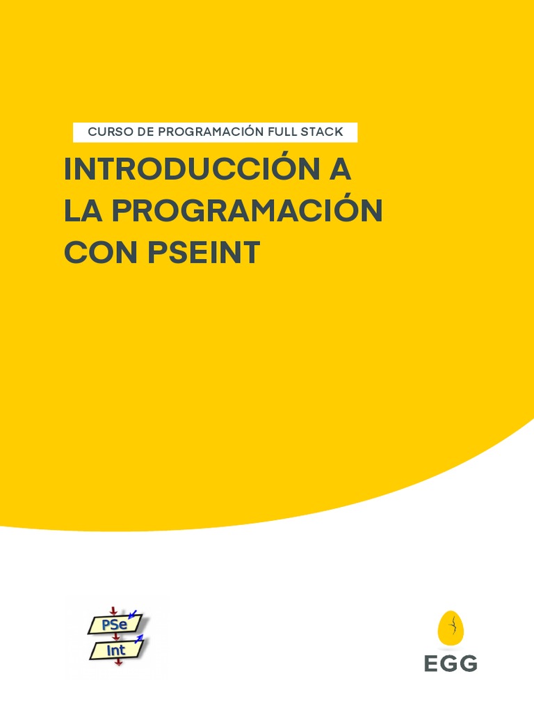 Introducción a Pseint y Programación | PDF | Algoritmos | Lenguaje de ...