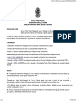 Projeto de Licenciatura em Ciências Agrárias da UFPB