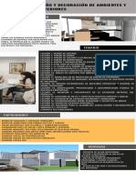 Curso Diseño y Decoración Ambientes Interiores