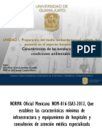 Caracteristicas de Las Instalaciones y Condiciones Ambientales