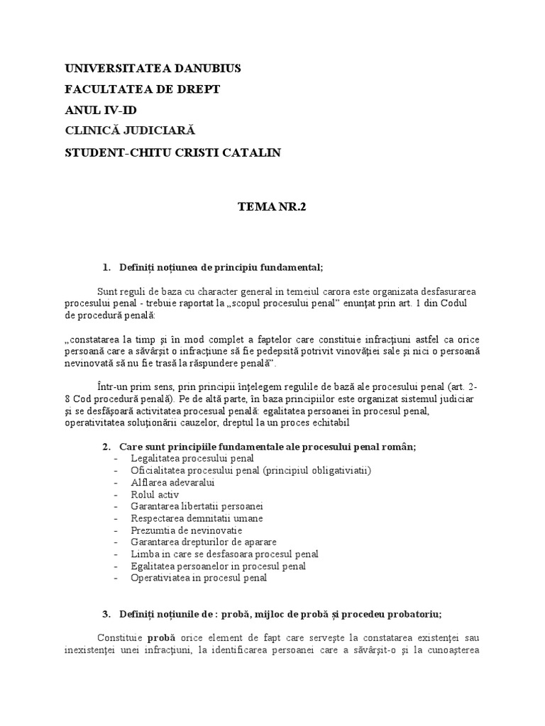 Tema2ClinicaJudiciara Chitu Cristi Catalin PDF
