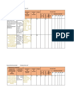 Tabla Especificaciones I Prueba