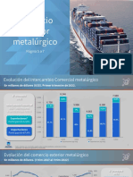 Informe Comercio Exterior - Primer Trimestre 2022