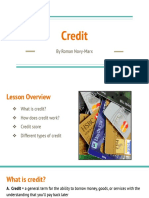 Unit 4 Credit Overview 1