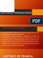 Contratos preparatorios: definición, elementos y efectos