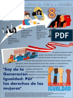 Infografia Dia Internacional de La Mujer - Karina Cruz F.