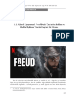 1, 2, 3 Şimdi Uyuyorsun! - Freud Dizisi Üzerinden Reklam Ve Halkla İlişkilere Yönelik Eleştirel Bir Okuma