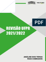 Revisão UFPR 2021-2022 - Temas Mais Cobrados - Finalizado