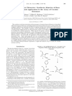 Cocaine Benzoyl Thioester: Synthesis, Kinetics of Base Hydrolysis, and Application To The Assay of Cocaine Esterases