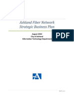Ashland Fiber Network Strategic Business Plan Summary