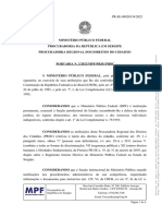 Portaria N 002-2022-MPF-PRSE-PRDC