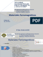 Materiales Ferromagneticos Maquinas Elec
