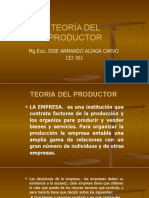 Teoría Del Productor