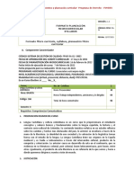 Lengua Castellana y Cultura Colombiana Syllabus Actualizado