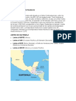 Extensión Territorial de Guatemala